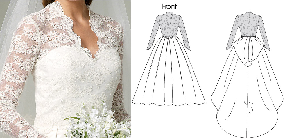 wedding dress patterns free