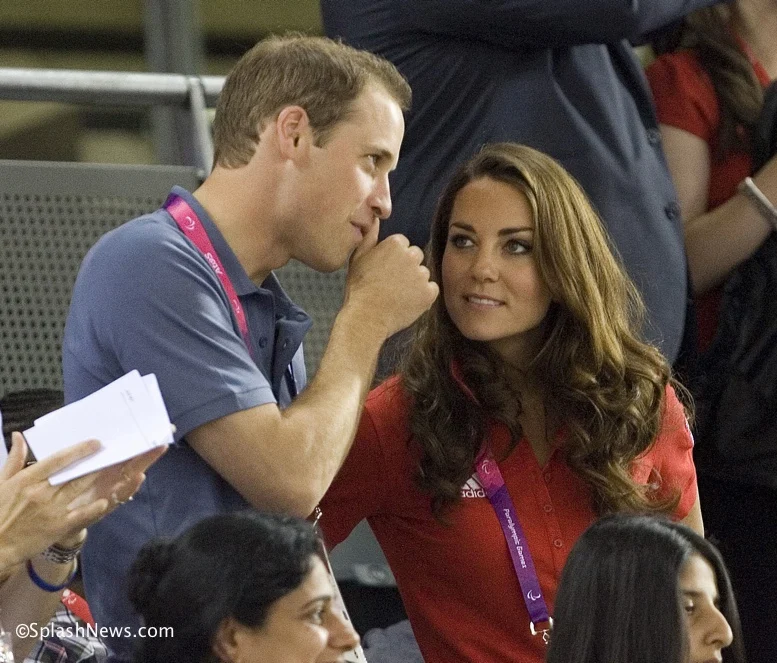 Prince William and Catherine watch Paralympic Games n London, England