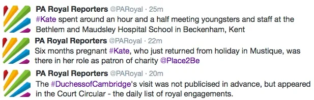 Press Association Twitter