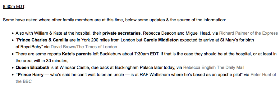 What Kate Wore July 22, 2013