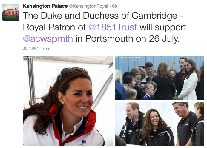 Kensington Palace Twitter (@KensingtonRoyal)