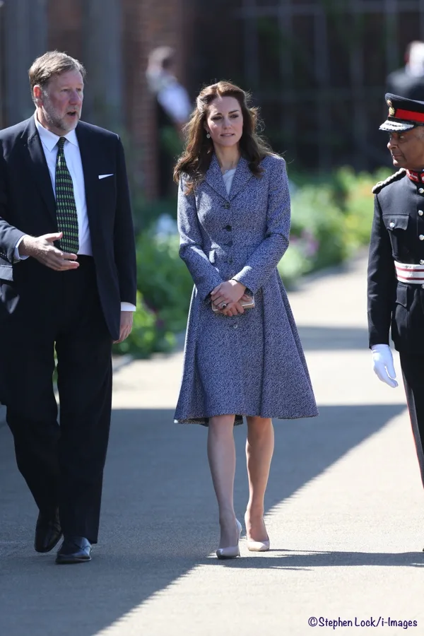 The Duchess of Cambridge at Hampton Court Palace