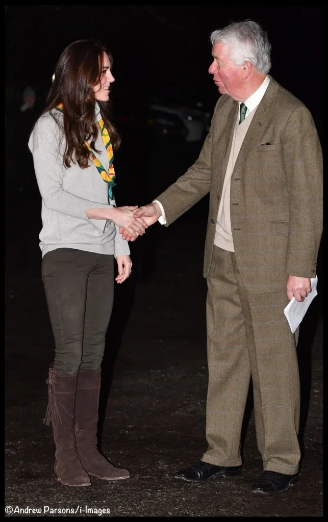 Duchess Cambridge King's Lynn Cub Scouts