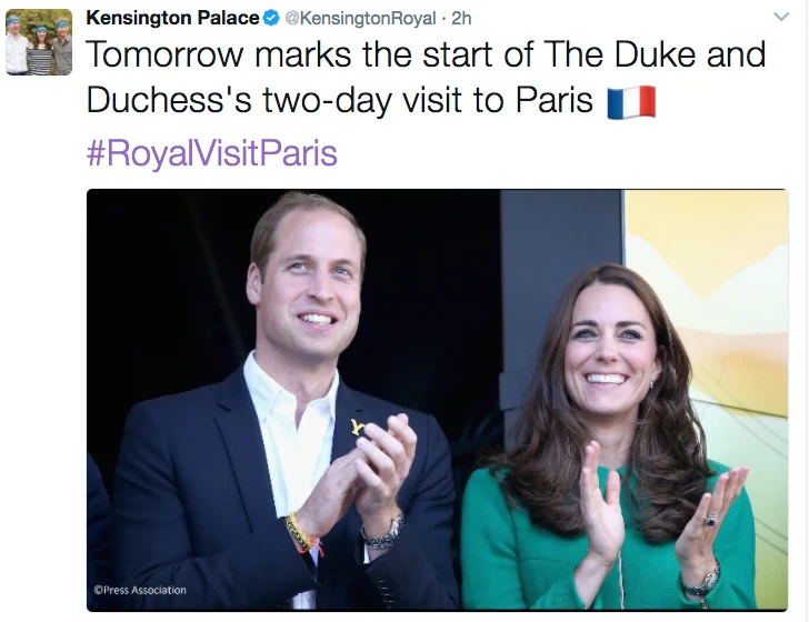 Kensington Palace (@KensingtonRoyal) 