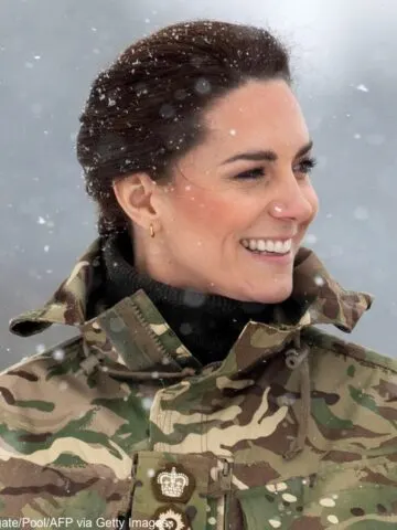 The Princess of Wales Visits the Irish Guards