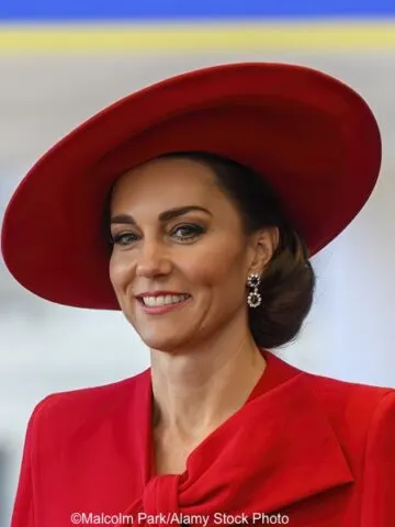 The Princess in Catherine Walker and Jane Taylor for South Korea State Visit