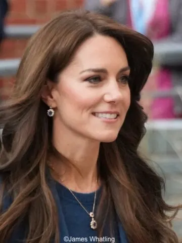 The Princess Wears Alexander McQueen for Evelina Children’s Hospital Visit