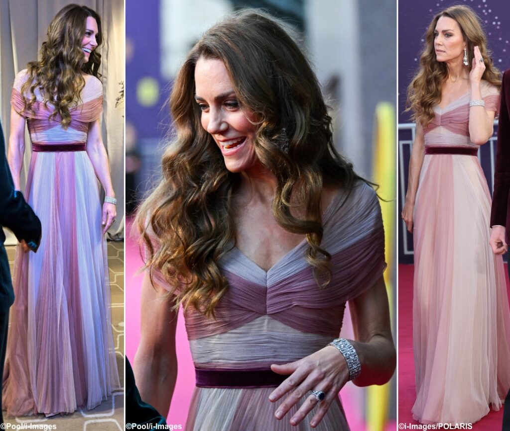 Kate BAFTAs Pink Gucci Montage Feb 22 2026 | Imperial Wire