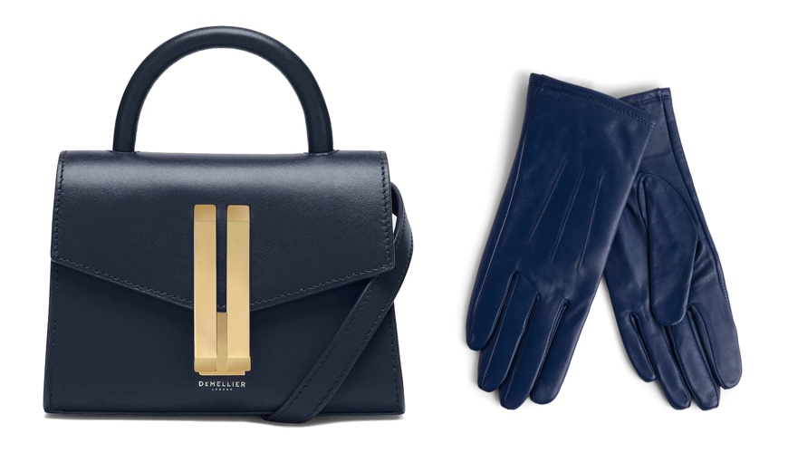 Kate Navy Nano Montreal Demellier Bag Handbag House Bruar Navy Leather Gloves Six Nations Rugby Feb 21 2026 | Imperial Wire