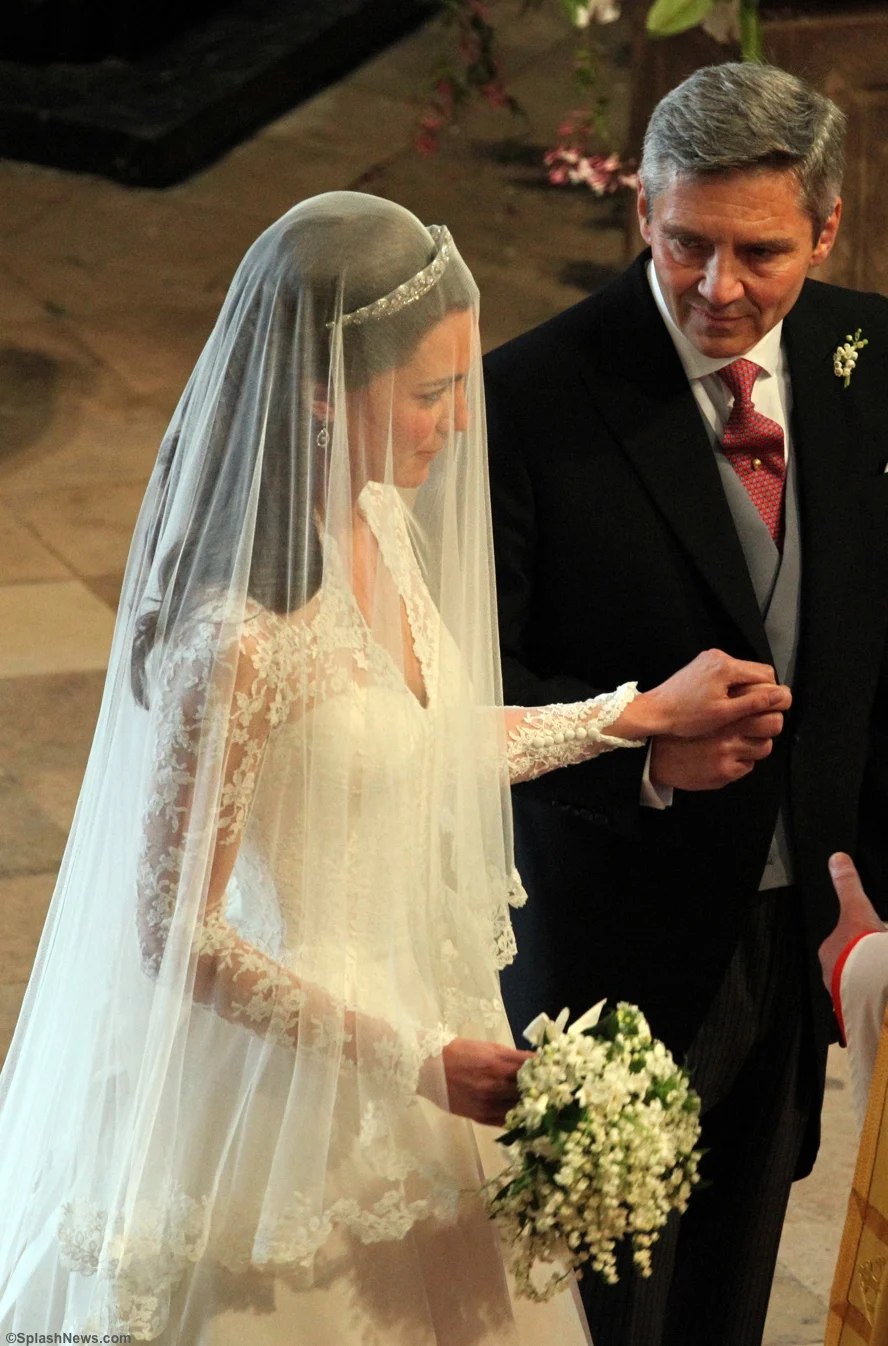 Kate Michael Middleton Westminster Abbey McQueen Wedding Gown