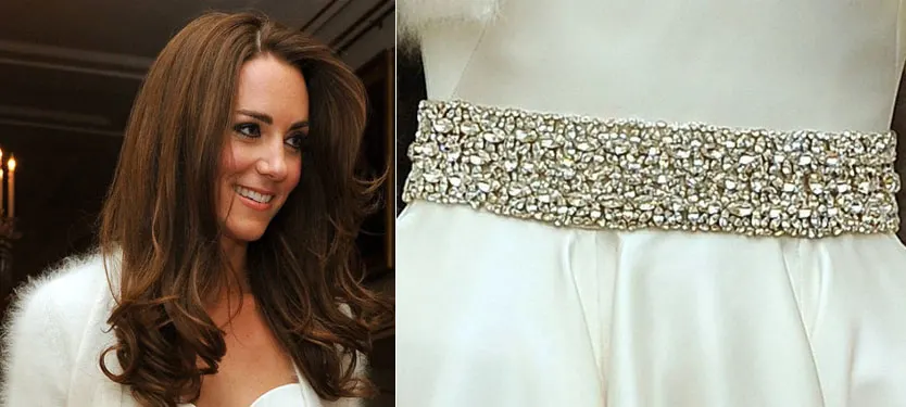 kate middleton's second wedding dress