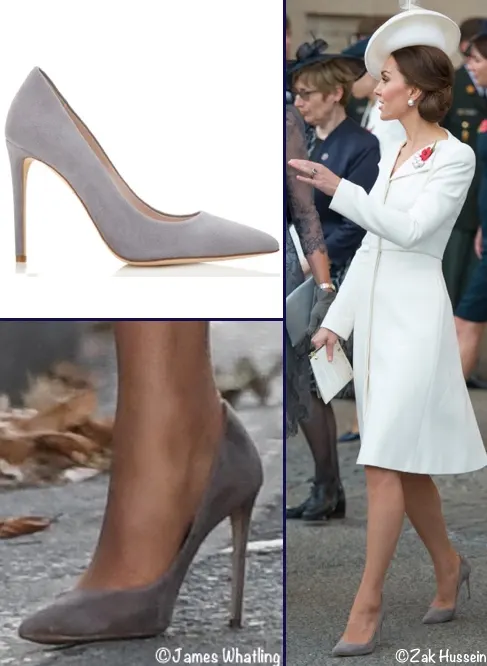 Gianvito Rossi Gianvito 105 Pumps in Red Suede - Kate Middleton Shoes -  Kate's Closet