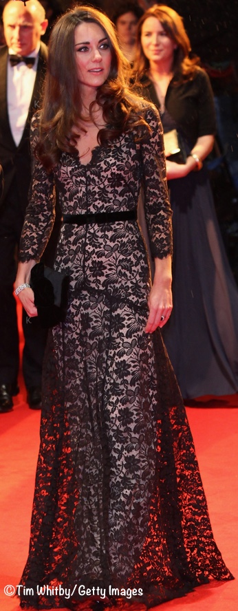 Kate in Temperley For War Horse Gala UPDATED, + 2 Major Announcements –  What Kate Wore