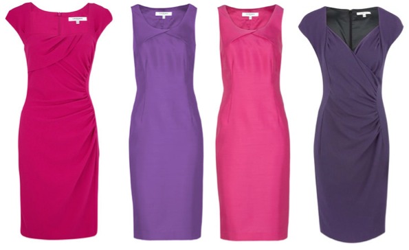 lk bennett purple dress