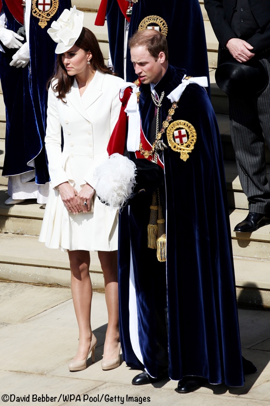 Kate Brings Back Much-Loved McQueen Coat for Garter Day – What
