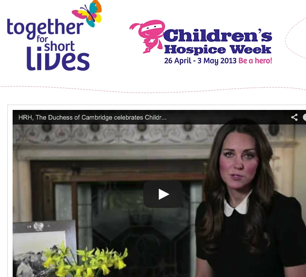 Children's Hospice Week/Together for Short Lives