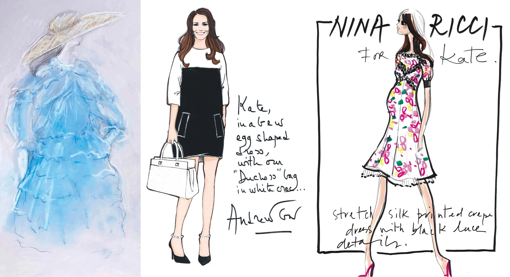 Lorry Newhouse, Andrew Gn & Nina Ricci Courtesy Images via Women's Wear Daily