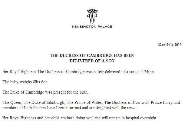 Clarence House via Royal Review 