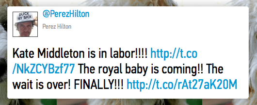 Perez Hilton via Huffington Post 