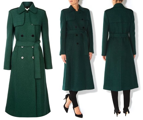 hobbs green coat