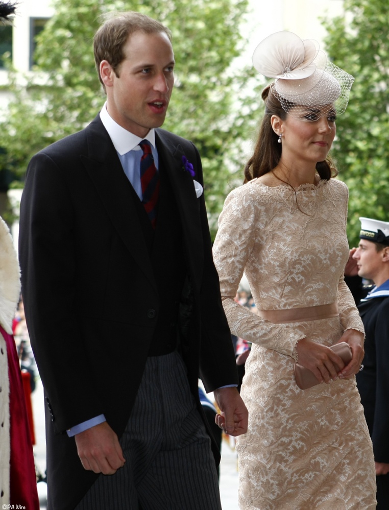 Kate Brings Back Elegant Alexander McQueen Dress for Palace Garden ...