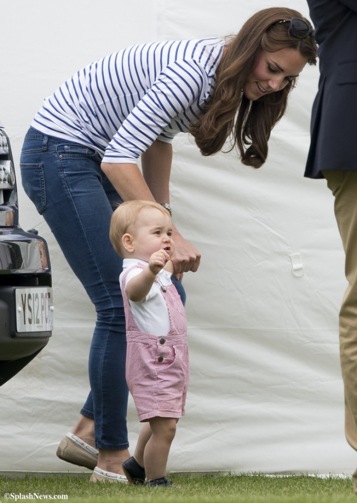 Kate & George Watch Prince William Play Polo for Father’s Day – What ...