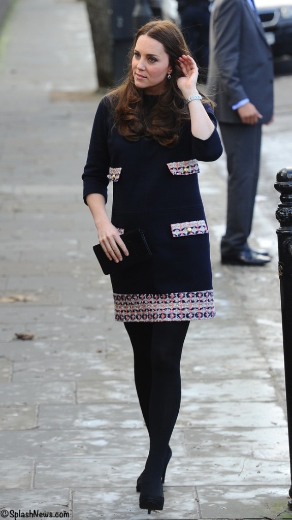 Kate in Madderson London for Art Room Opening, The New Zara Coat She ...