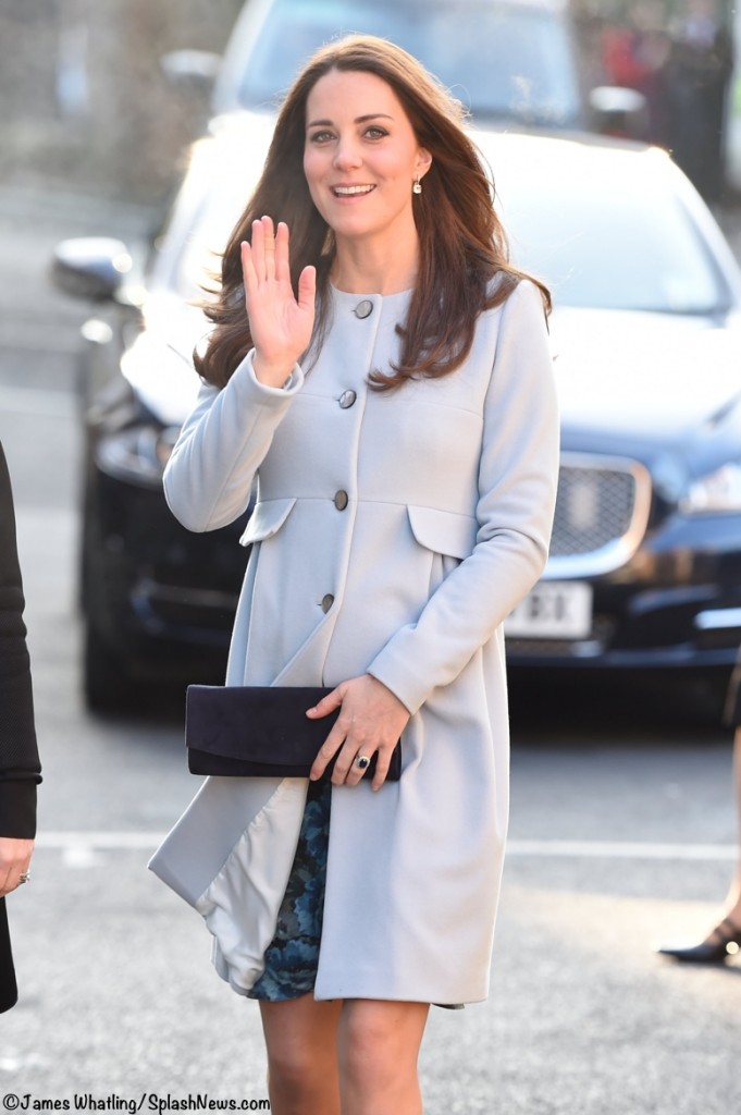 It’s Seraphine Maternity for Kate’s Kensington Engagements – What Kate Wore