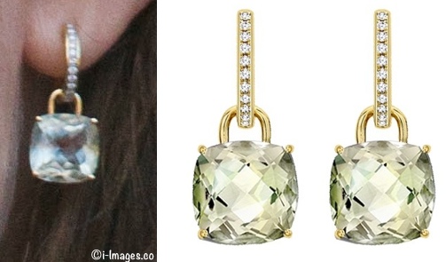 Kate Middleton green kiki earrings