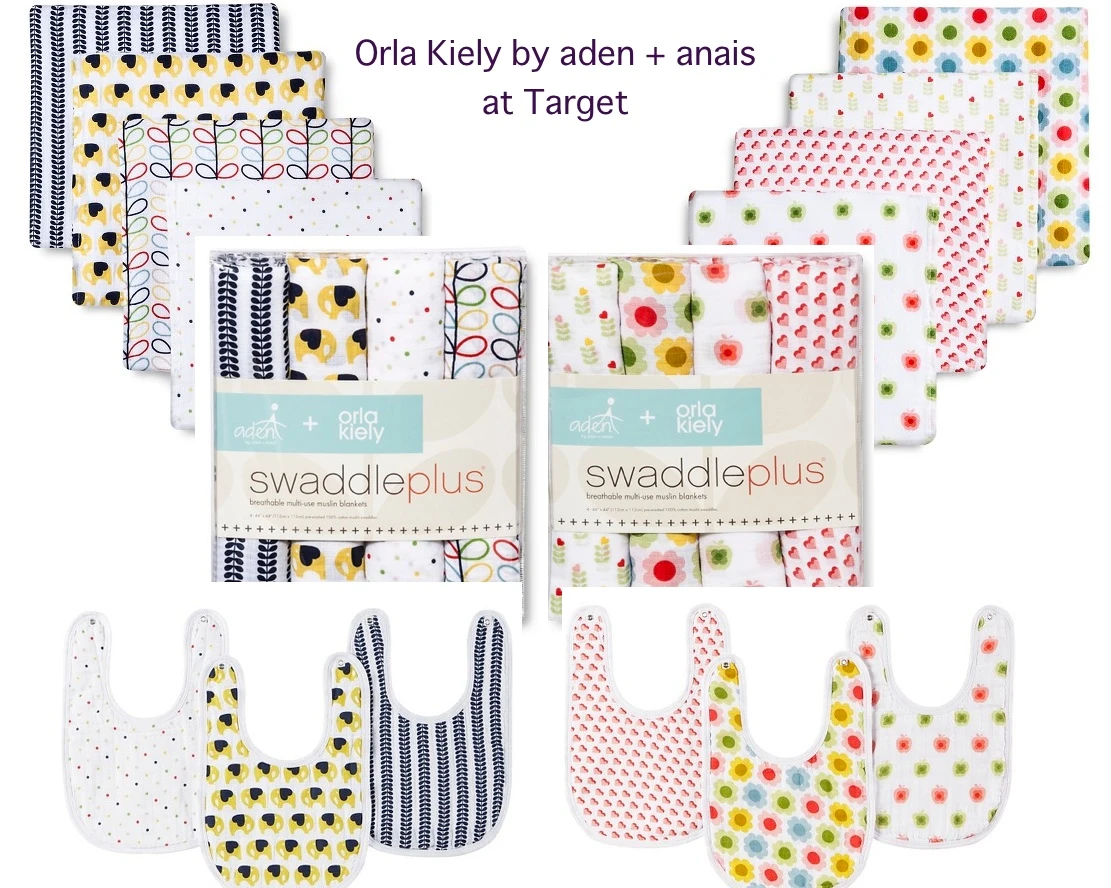 Orla Kiely for Aden and Anais at Target