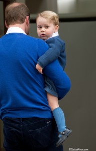 William in Blue and Kate in Buttercup Yellow to Take Home HRH, Princess ...
