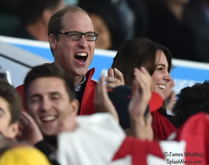 William Kate Middleton rugby Wales England 