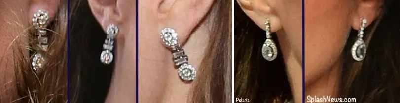 Kate Diamond Deco Earrings 3 Shots Aqua Diamond Earrings 2 Pix