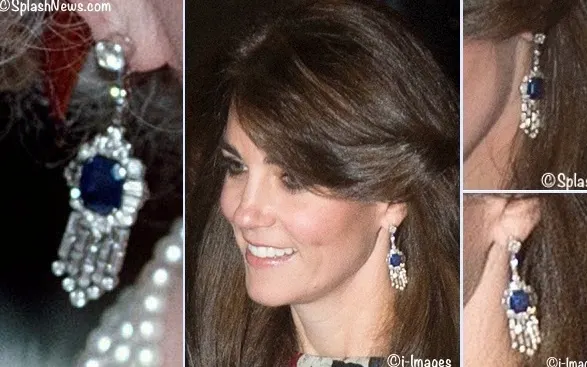 Kate Sapphire Diamond Earrings Montage October