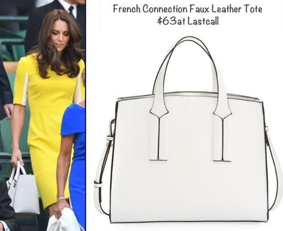 RepliKate Victoria Beckham White Quincy Tote Last Call French Connection May 30 2017