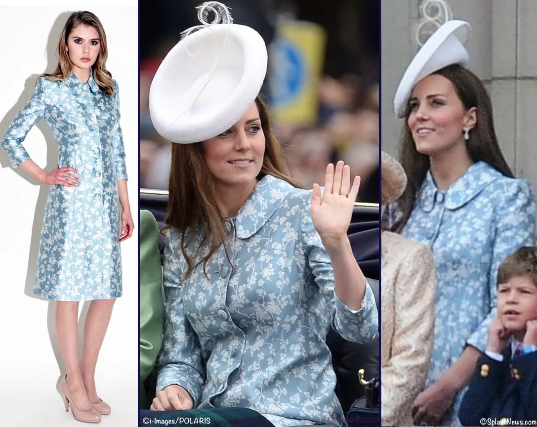 Kate Middleton Trooping Color 2015 Catherine Walker