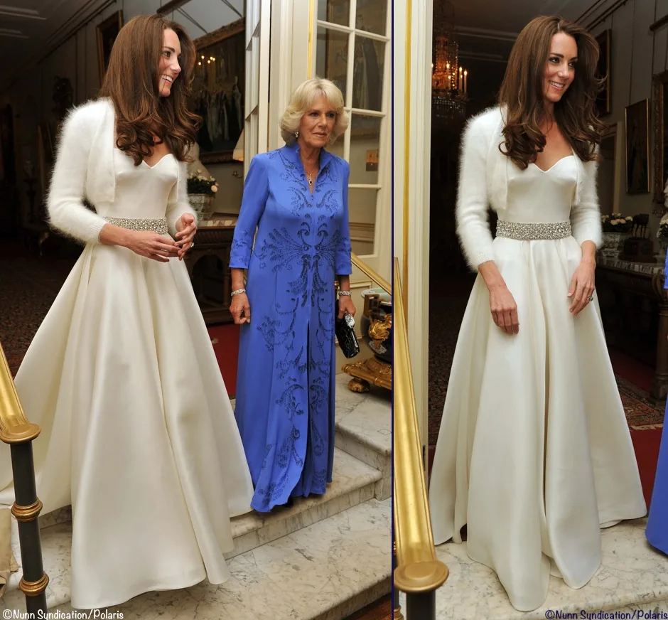 offentliggøre 鍔 Nævne Kate Middleton's Second Wedding Dress – What Kate Wore