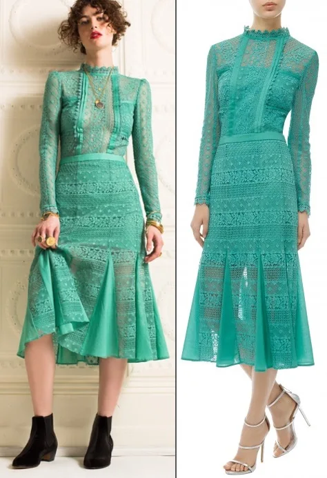 Temperley Desdemona Dress With Without modesty panel