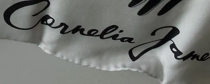 Cornelia james Scarf Giveaway Edge Stitching Closeup June 27 2016