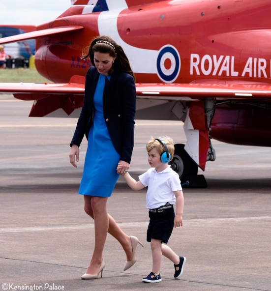 Prince George Kate Air Show 2016 July