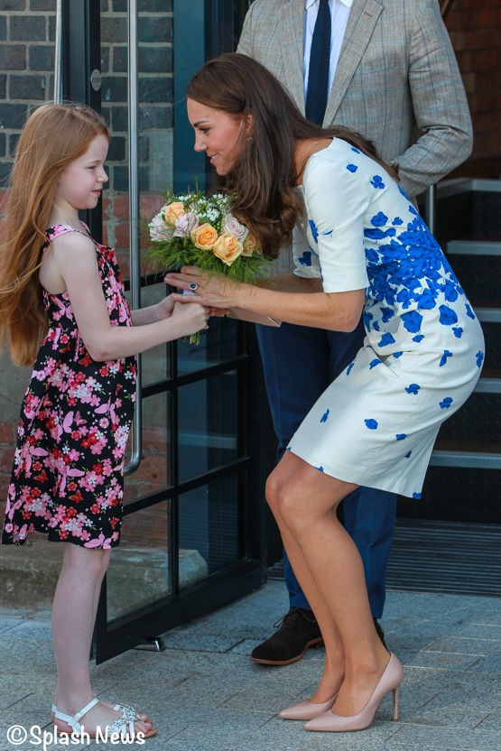 Kate Middleton Lasa Poppies Dress Luton