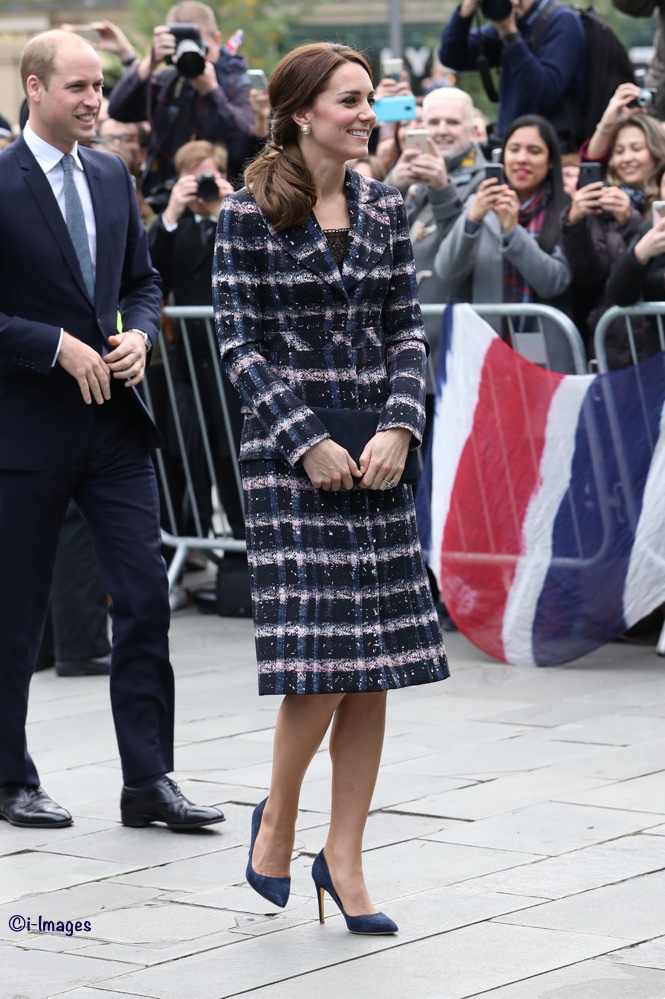 The Duke and Duchess of Cambridge in Manchester