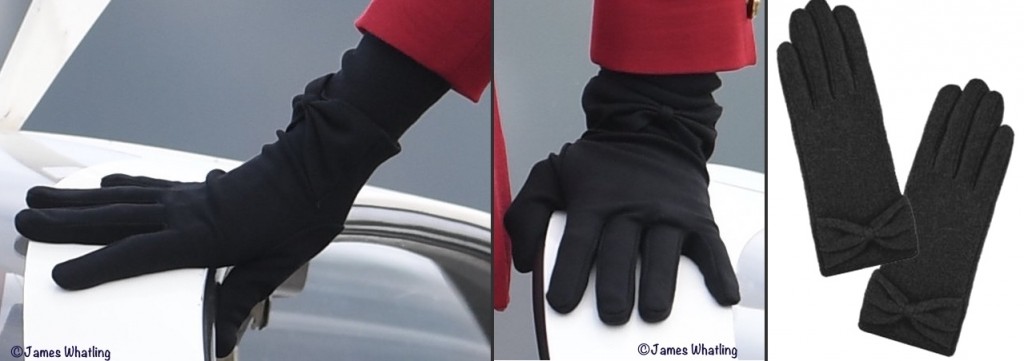 Kate Air Cadets Black Gloves Feb 14 2017 Butterfly Lane Digitally Lightened Product Shot