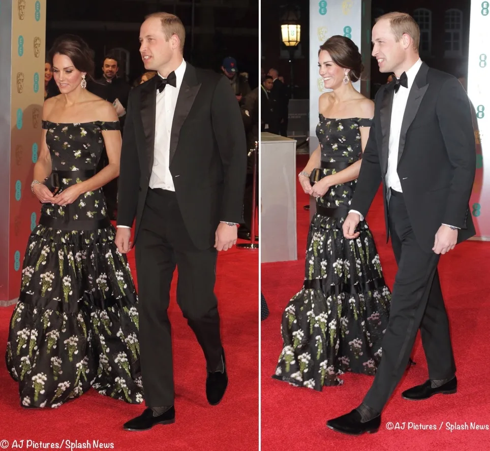 Kate middleton best sale 2017 bafta dress