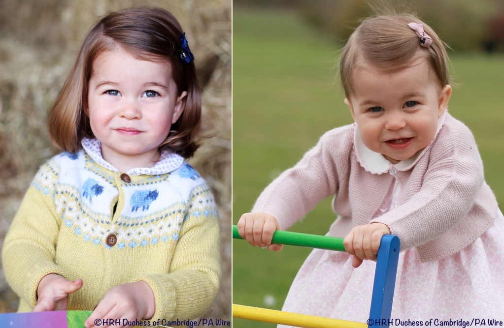 Both Photos ©HRH Duchess of Cambridge / PA Wire