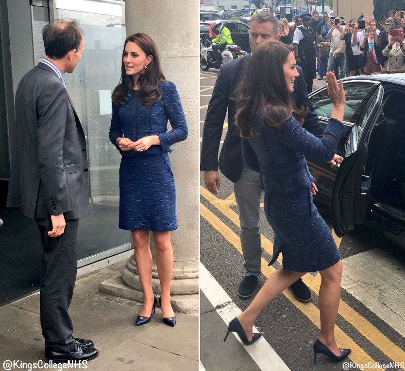 King's College Hospital Kate Middleton visit June 2017 