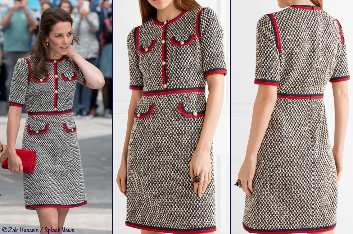 Pictures Kate Middleton Gucci Tweed Dress