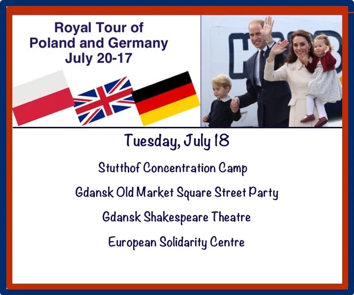 Graphic Tour Events Tuesday July 18 Poland Germany