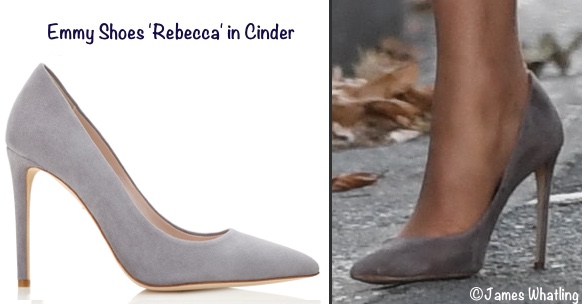 steel grey heels