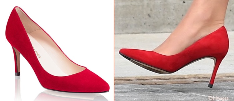 russell and bromley red shoes
